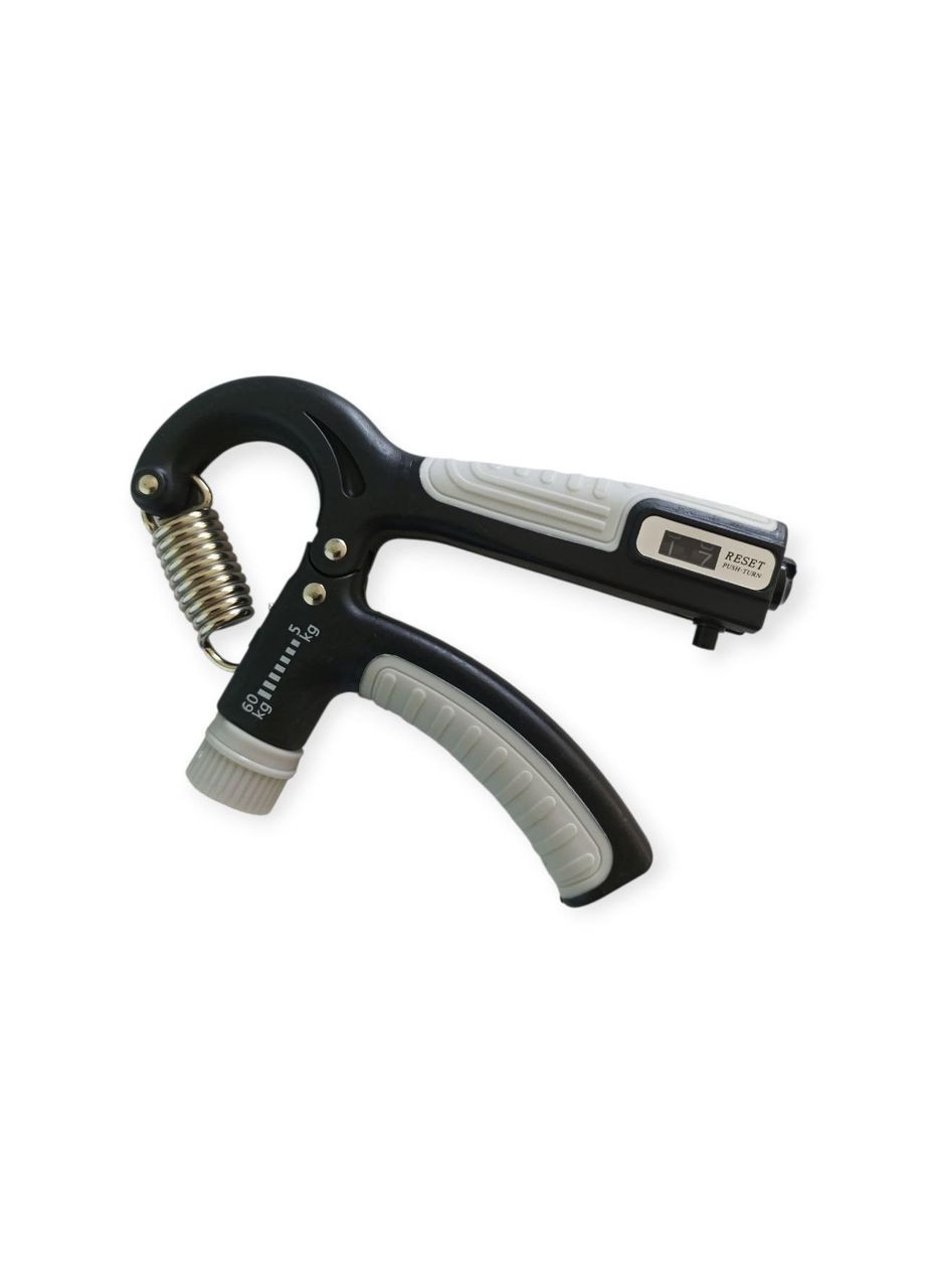Эспандер кистевой НОЖИЦЫ 5-60 кг со счетчиком WLQ2-Black-Grey SNS (366973316)