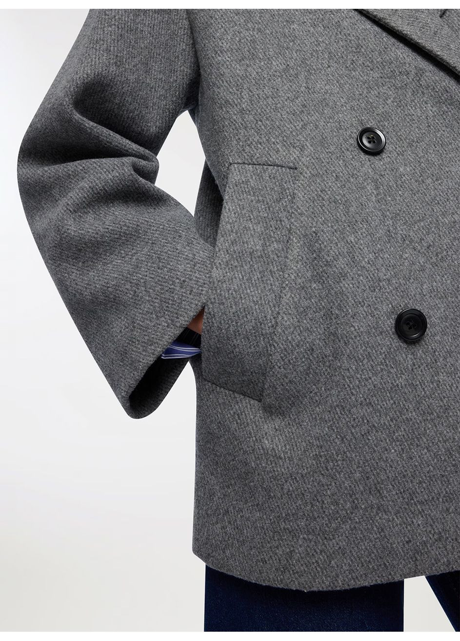 Сіра демісезонна куртка жін Terranova