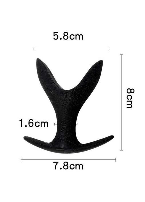 Анальна пробка-розширювач 2,5-5,8*8 см - Анальні іграшки No Brand (370611921)