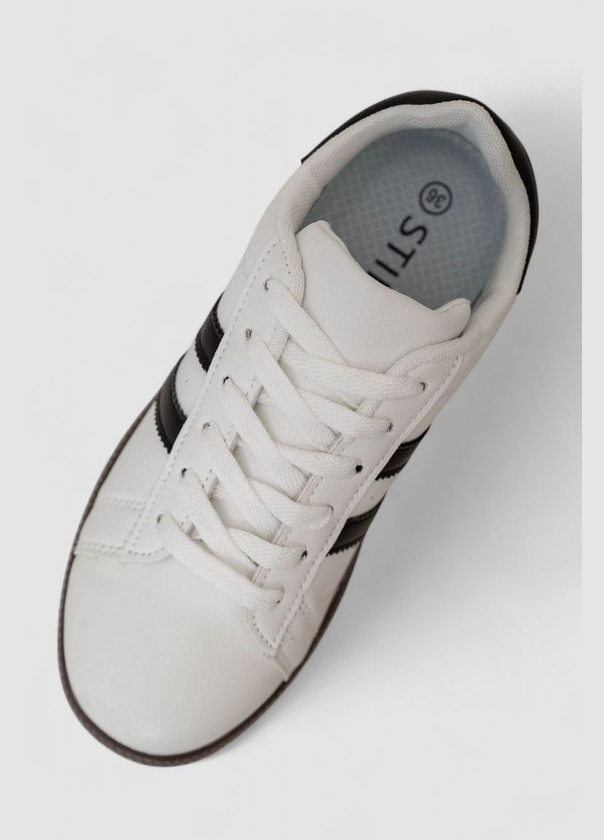 Кросівки жіночі шкіра, 248RL2420-7 Ager чорно-білі демісезони (361227289)