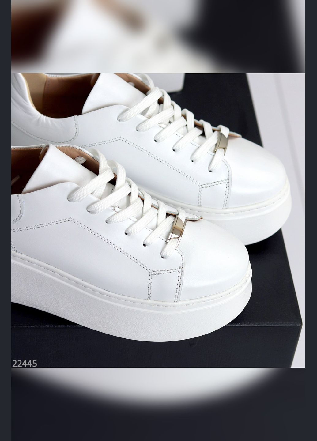 Комфортні жіночі кросівки No Brand білі демісезони (316657975)