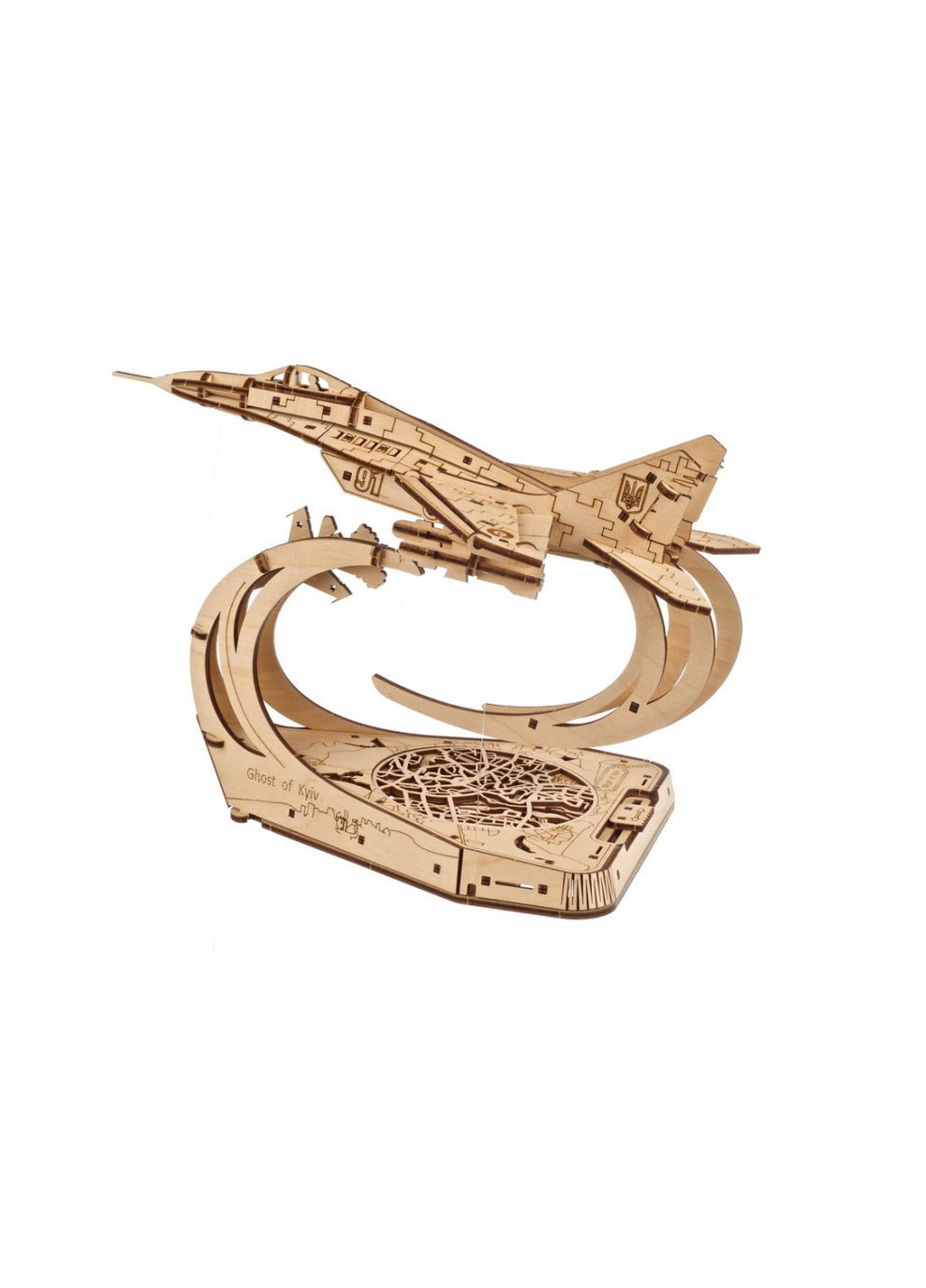 Пазли механічні 3D Привид Києва (70191) UGEARS (364113018)