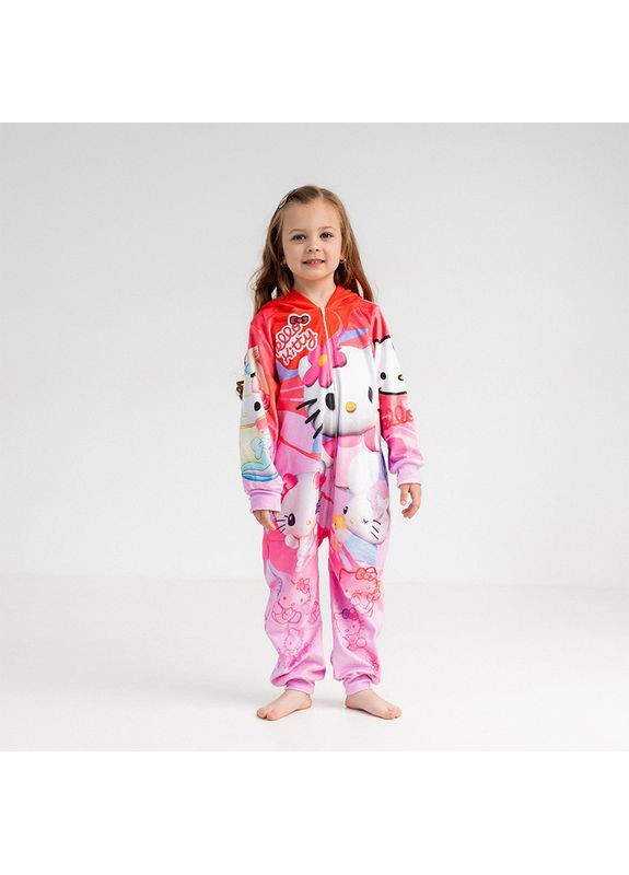 Комбінована дитяче кігурумі «hello kitty» Sleeptime