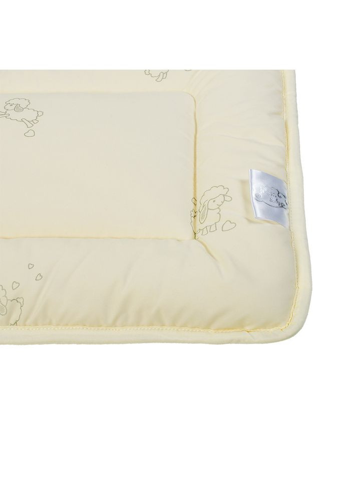 Подушка дитяча 40х60 см вовняна PAPAELLA в ліжечко плоска для немовлят вовна IDEIA (334726668)