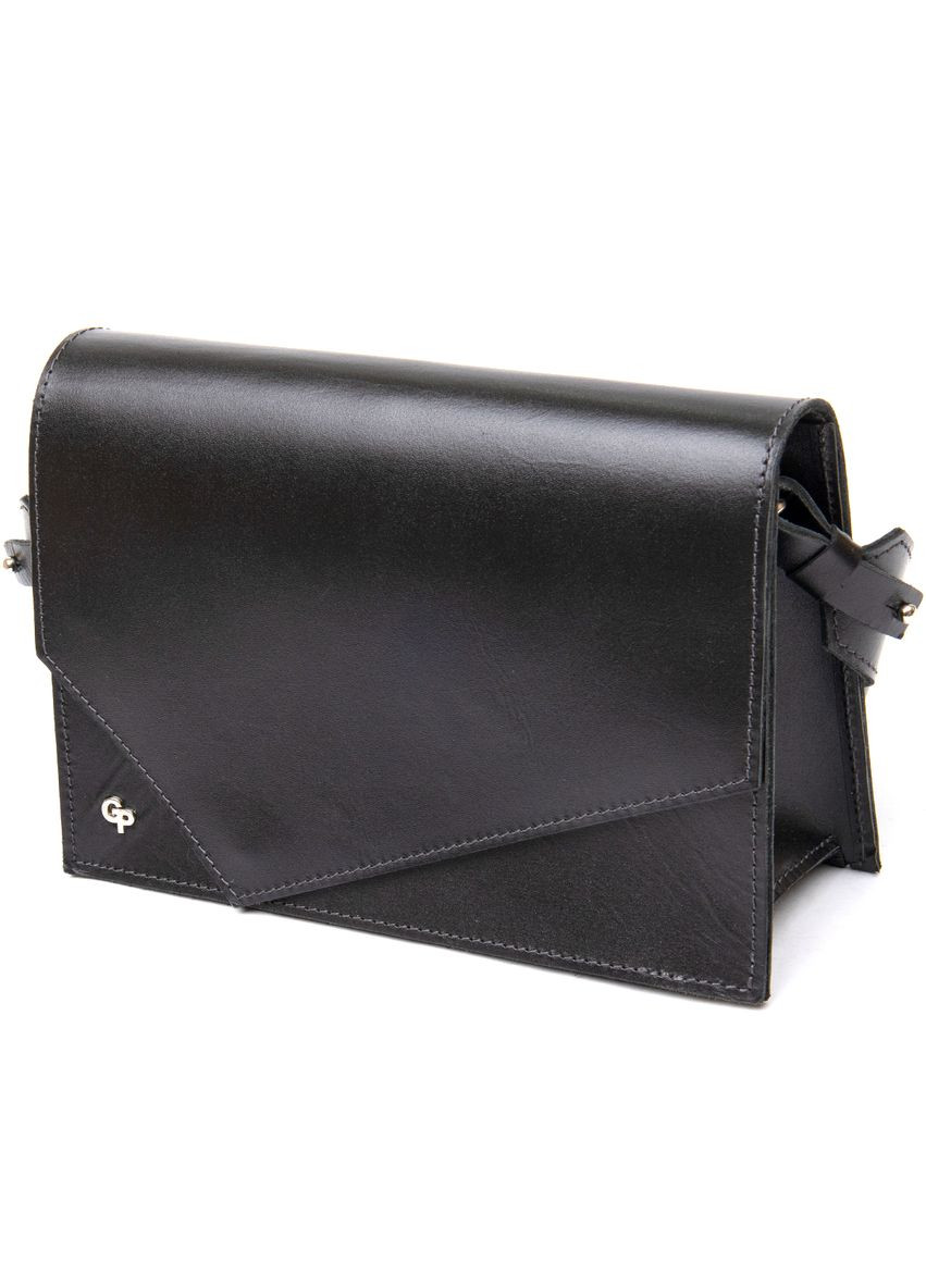 Сумка жіноча через плече шкіряна 11434 Чорний Grande Pelle (302009188)