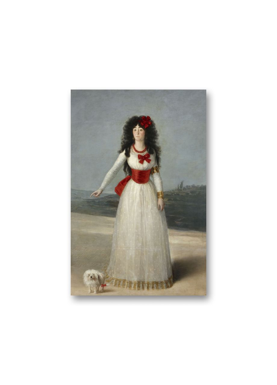 Печать на холсте Герцогиня Альба Франсиско Гойя 70x100 No Brand (346495839)