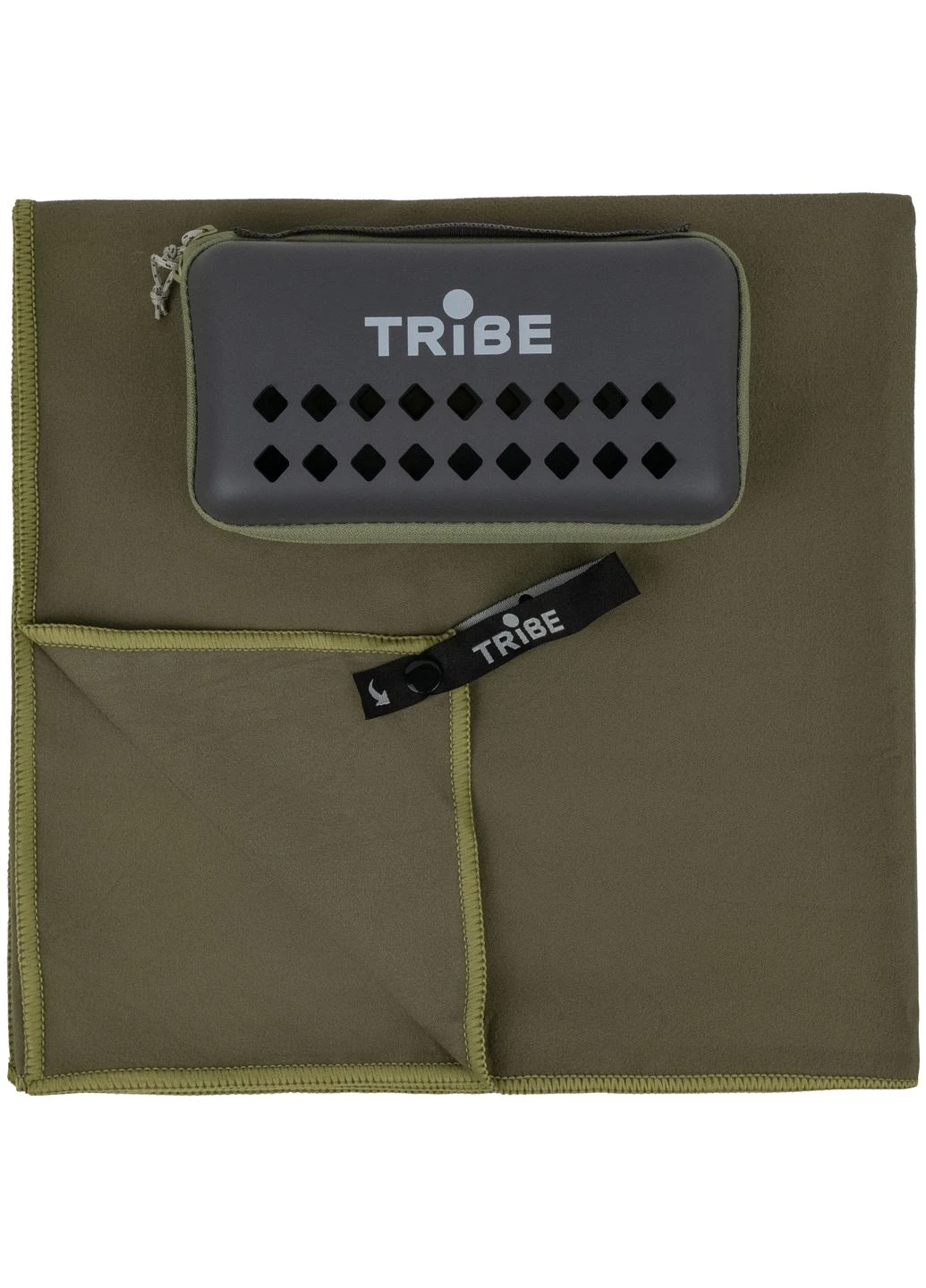Рушник з мікрофібри Pocket Towel 50х100 см T-LC-0001-M (green) Tribe зелений