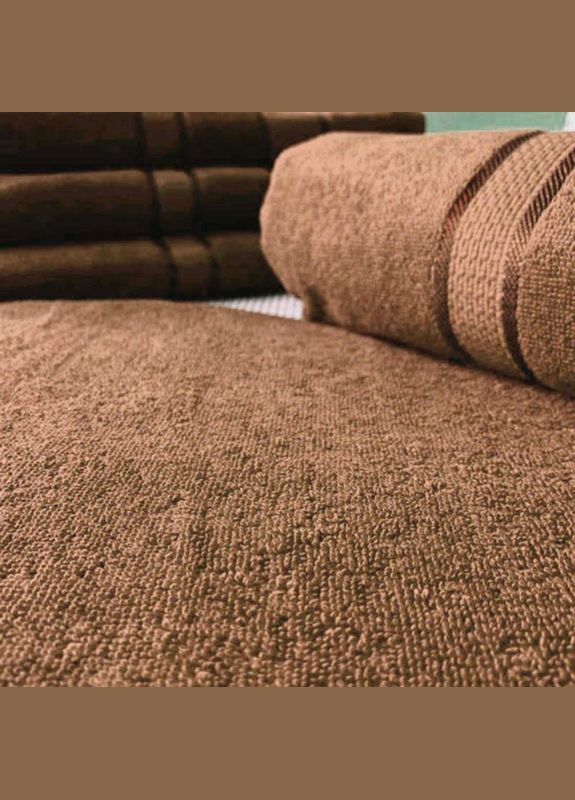 Fadolli Ricci полотенце махровое — коричневое 70*140 (400 г/м²) коричневый производство -