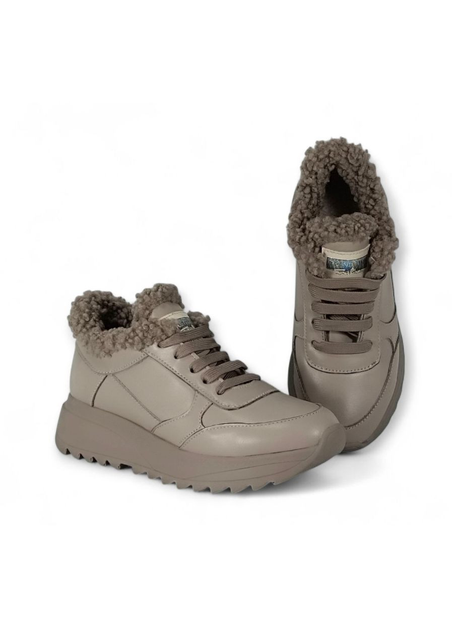 Кроссовки женские onika(413)з AVK темно-бежевые (360882405)