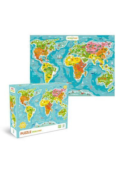 Пазл «Карта світу» (TS01091996286565) Dodo (372494694)