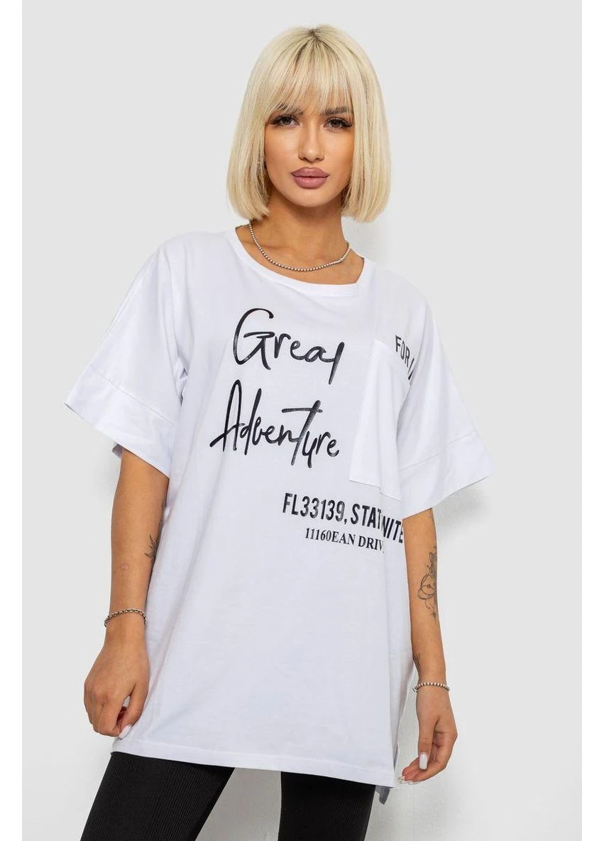 Футболка жіноча з принтом,, 244R2501 No Brand - (382549973)