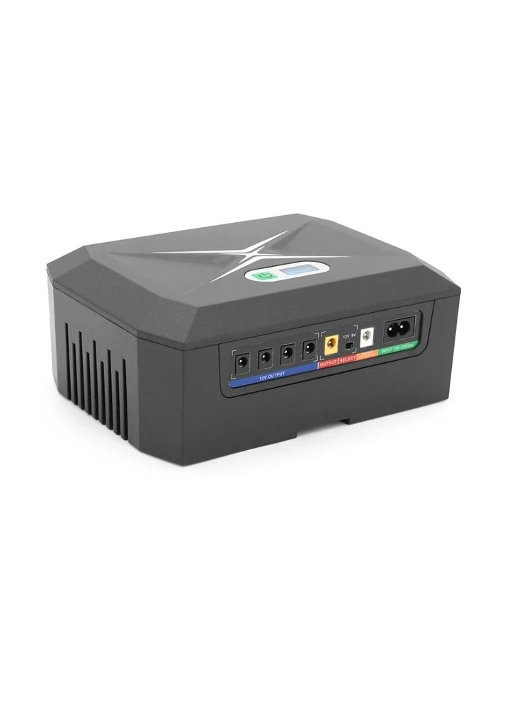ДБЖ UPS-100W/32 DCP-100W-48 для роутерів/комутаторів/PON, 9/12V*3, 48000 мAh (8*6000MAh), Black, BOX Greenwave (341306576)