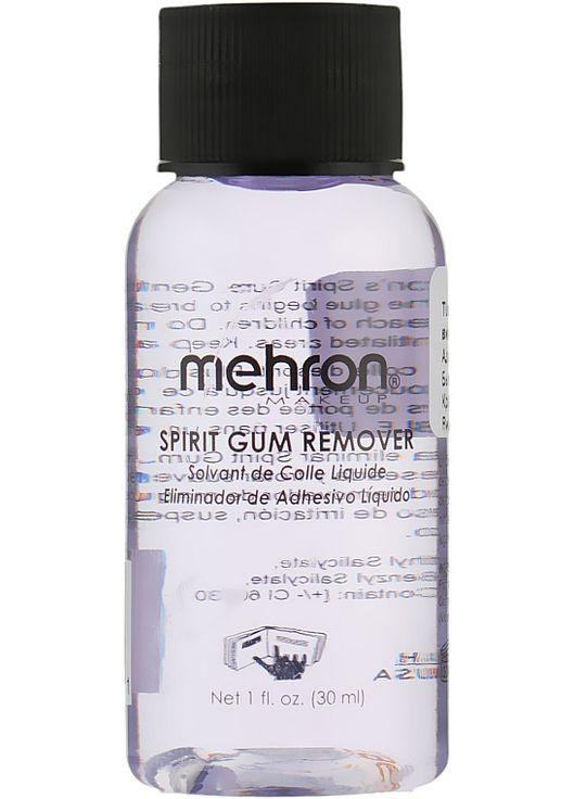 Засіб для видалення клею Spirit Gum Remover Clear 30ml (818493-17260) Mehron (368609349)