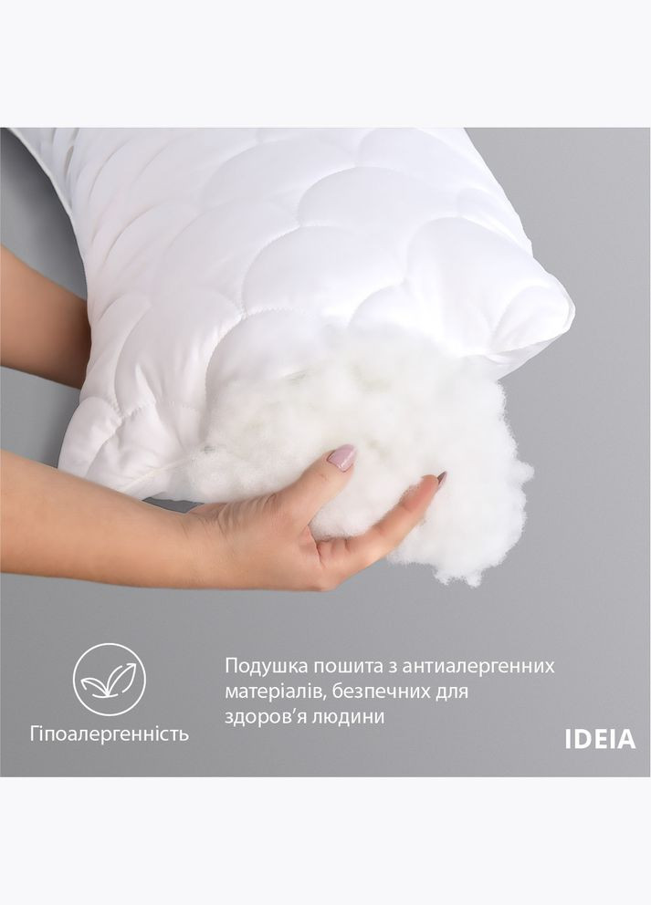Подушка ортопедична для сну та відпочинку 40х130 см S-Form подушка довга для тіла антиалергенна с-форма зручна IDEIA (318500446)