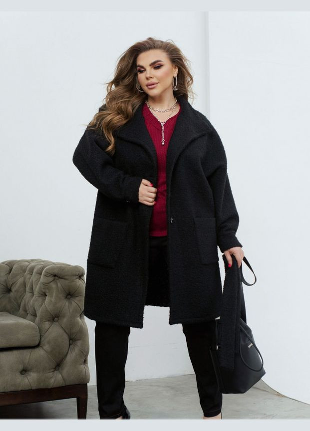 Черный демисезонный кардиган Liton