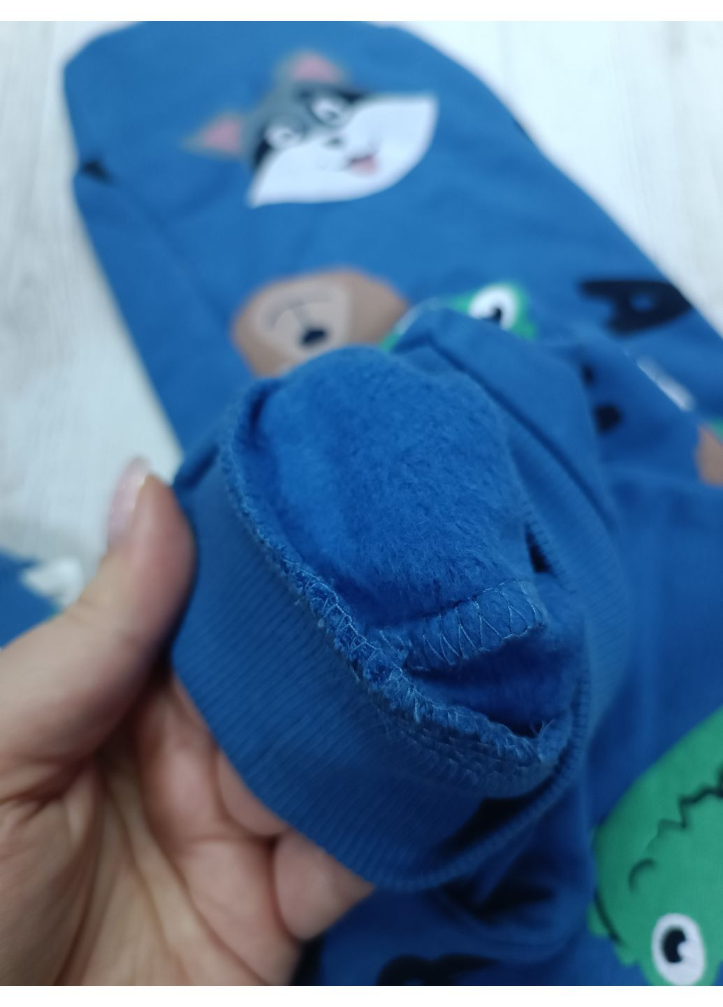 Синие повседневный демисезонные брюки Lupilu