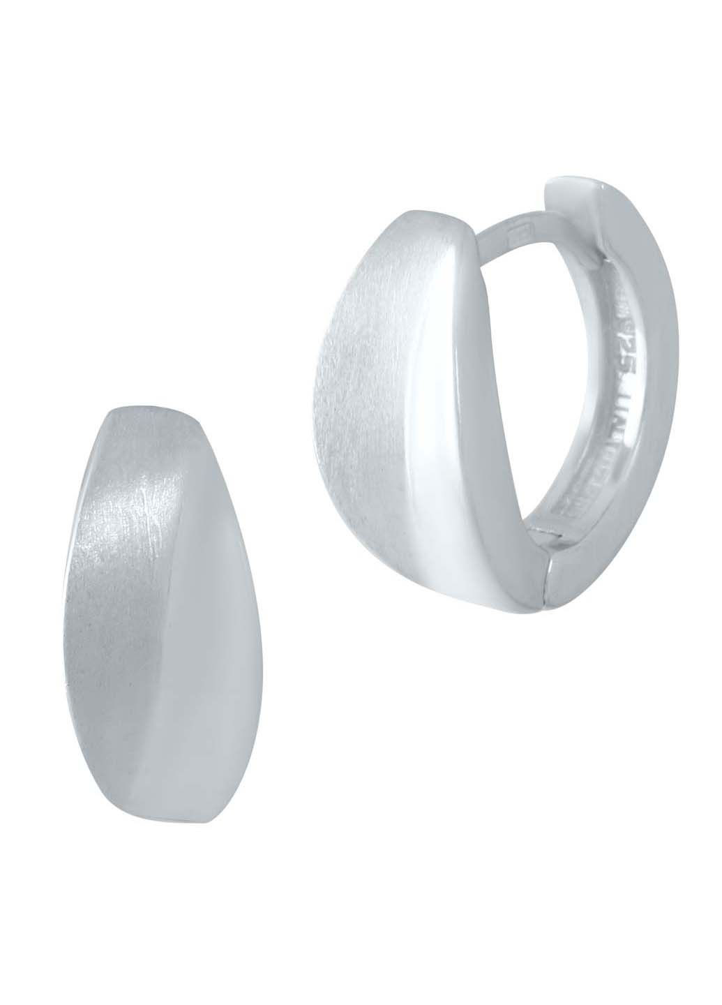 Серебряные серьги без камней (1951538) Silver Breeze (317355038)