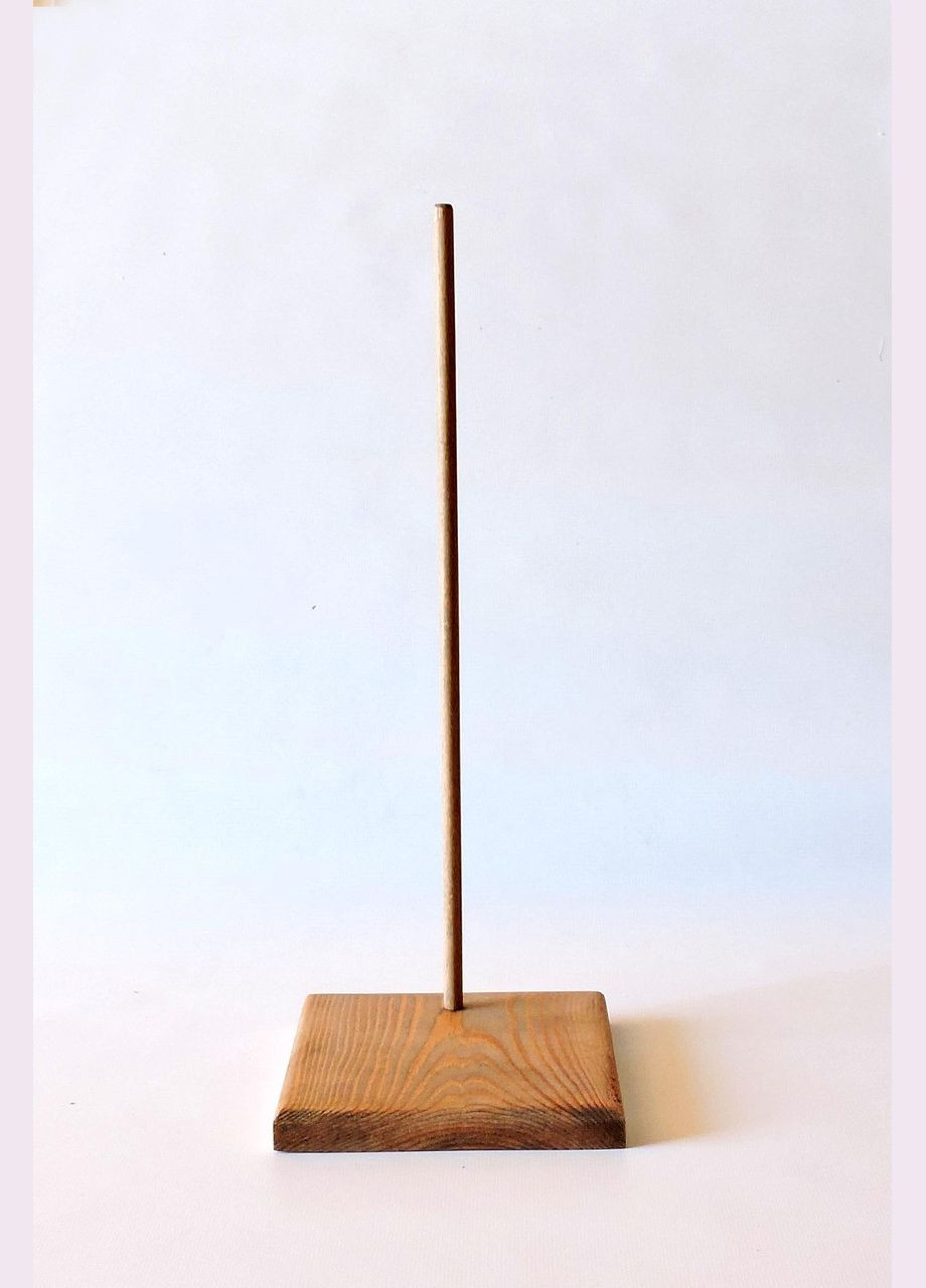 Підставка для ляльок з дерева Морбідо 13х13 капучино (КУК-130209) No Brand (328909082)