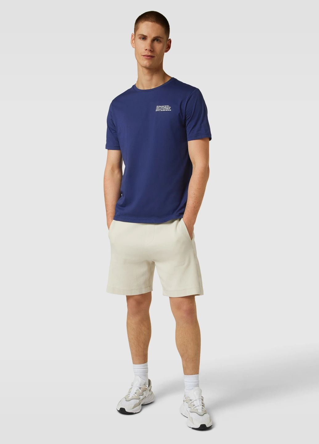 Синя футболка Fila