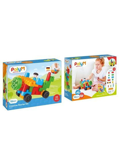 Конструктор Стартовый набор, 25 деталей () PolyM 760003 (370498781)