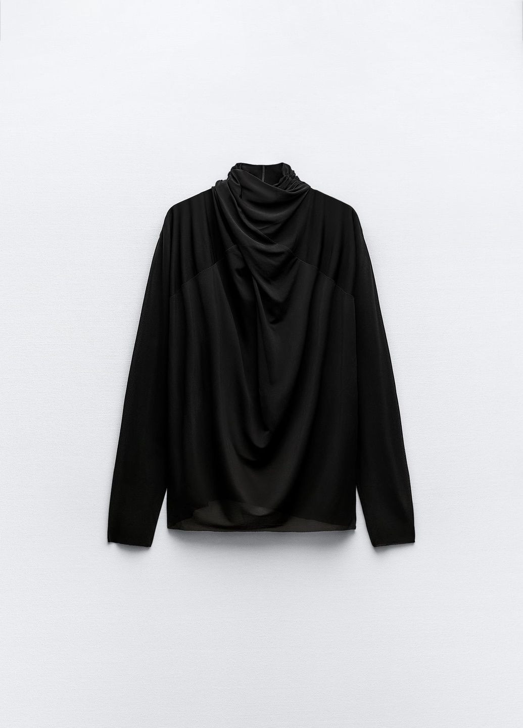Чорний демісезонний светр Zara