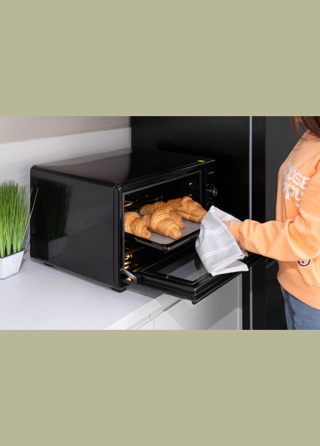 Электрическая минипечь MEO-S40FGG - 1300Вт/40 л./конвекция/таймер/двойное стекло/серая Ardesto (314834029)