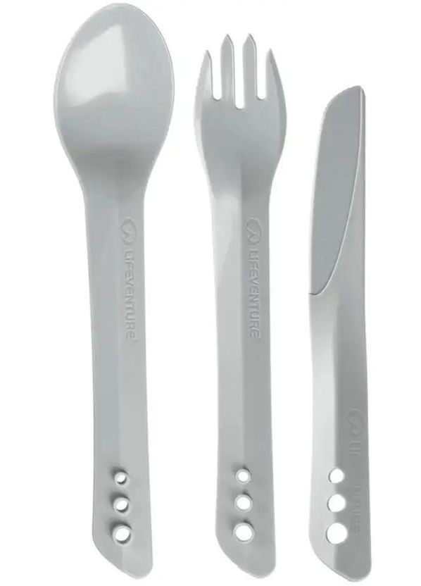 Набір столових приборів Cutlery Light Grey Lifeventure (328295220)