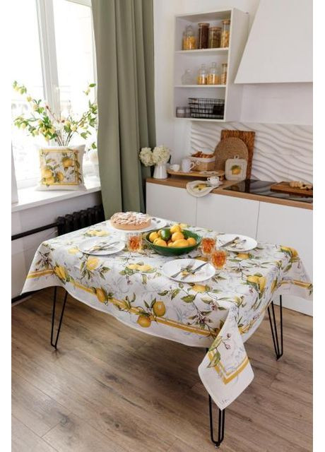 Скатертина гобеленова Сицилія 95x100 cм Різнокольоровий (8838) Прованс (361785151)