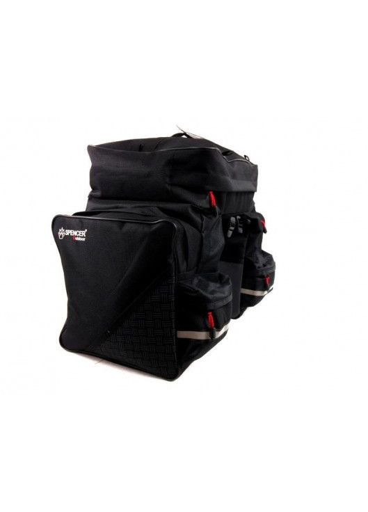 Велосумка на багажник Triple Bag 3-секційна 42 л, (SAKB10) Spencer (369782211)