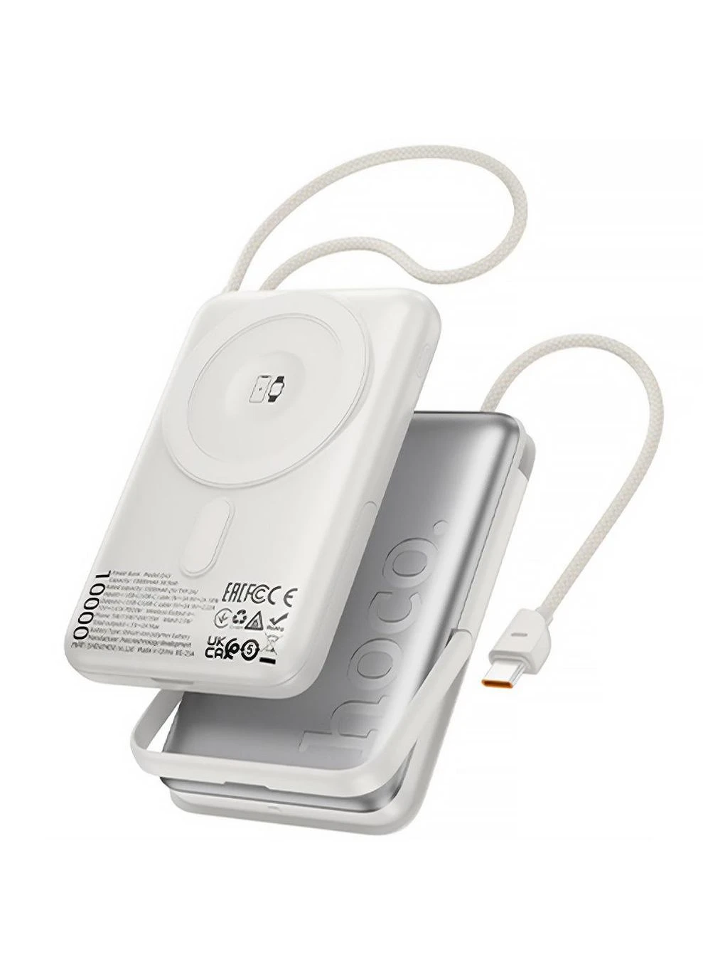 Портативний ЗП Power Bank Q43 Clever dual PD20W з БЗП Type-C 10000 mAh Hoco (338222725)