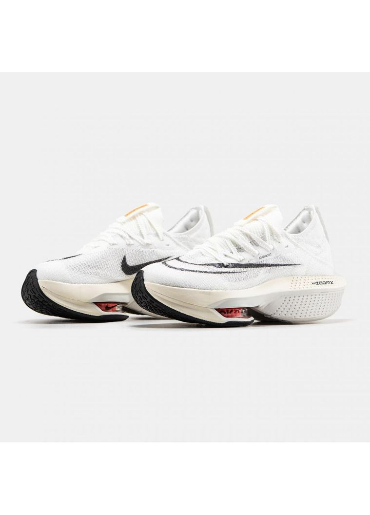 Білі Осінні кросівки чоловічі nike air zoom alphafly white найк аір зум No Brand