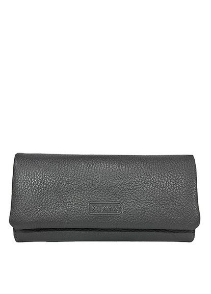 Кошелек женский кожаный темно-серый 1159 Karya (336377869)