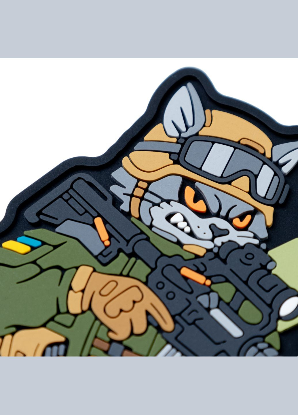 ПВХ (шеврон) "Штурмовой кот" Brand Element Патч (303217057)