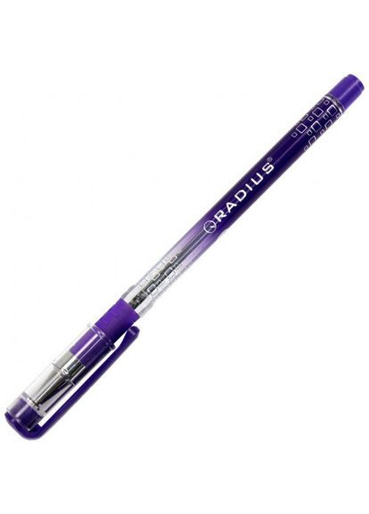Ручка шариковая I-pen 0,7мм фиолетовая полупрозрачный корпус (12) (144) (1728) 0184 Radius (322498922)