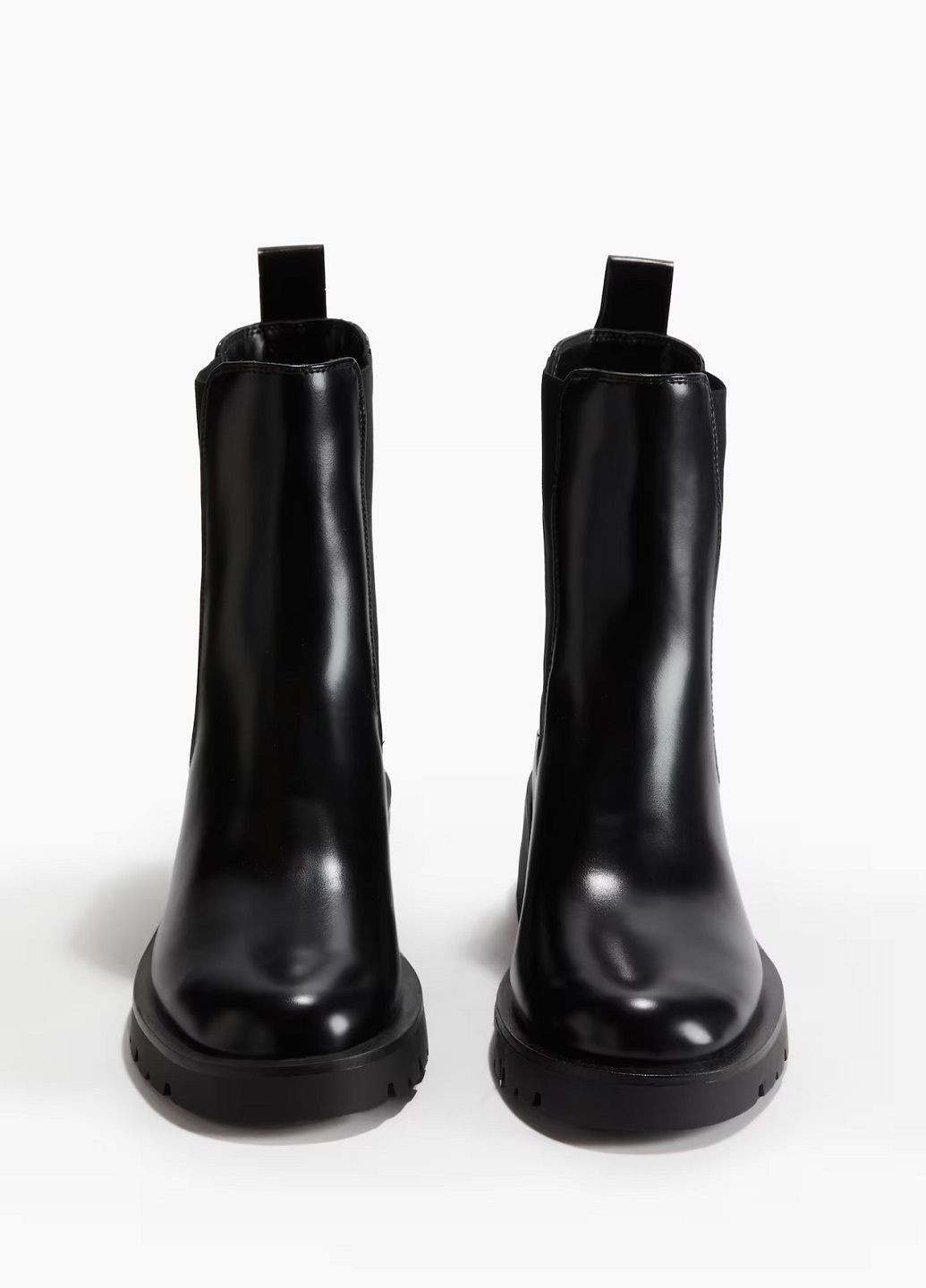 Осенние ботинки H&M из искусственной кожи