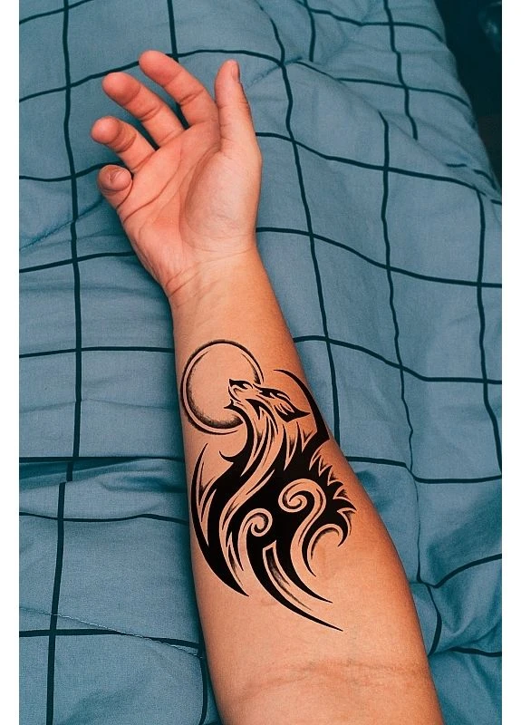 Ne Tattoo Тимчасове тату "Хижак" (2-1160617) — Крем, (380134750)