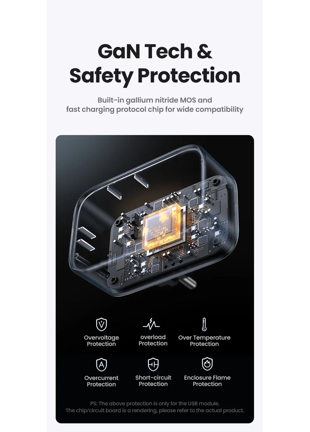 Сетевое зарядное устройство для 30W Outlet Extender EU (2A1C) (UGR-90613) (UGR-90613) Ugreen CD314 (357472224)