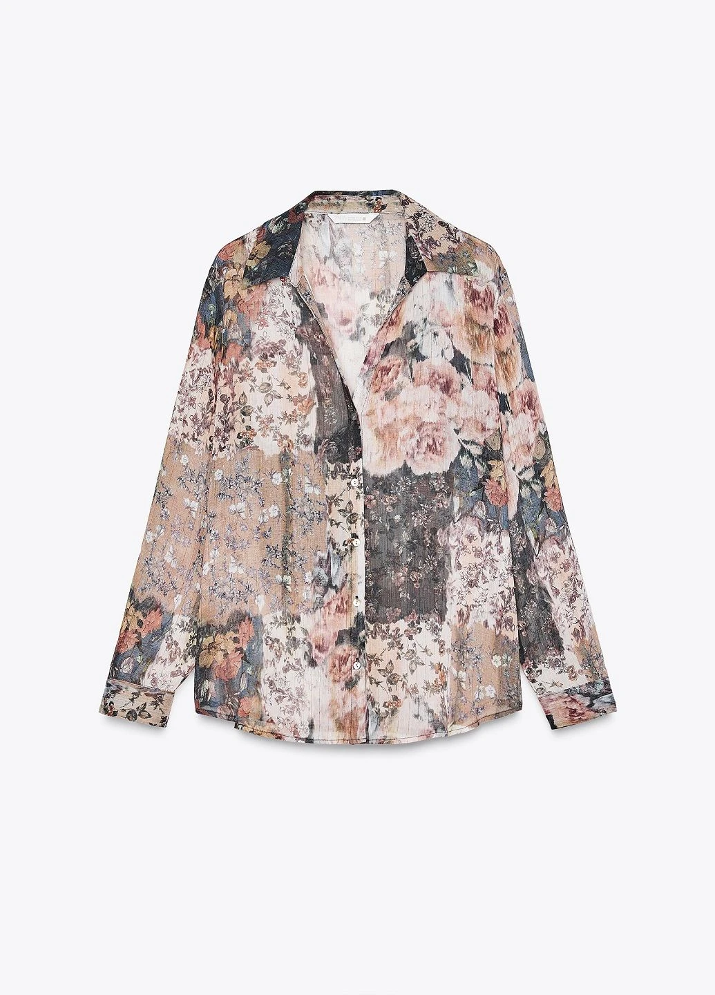 Комбінована блуза Zara