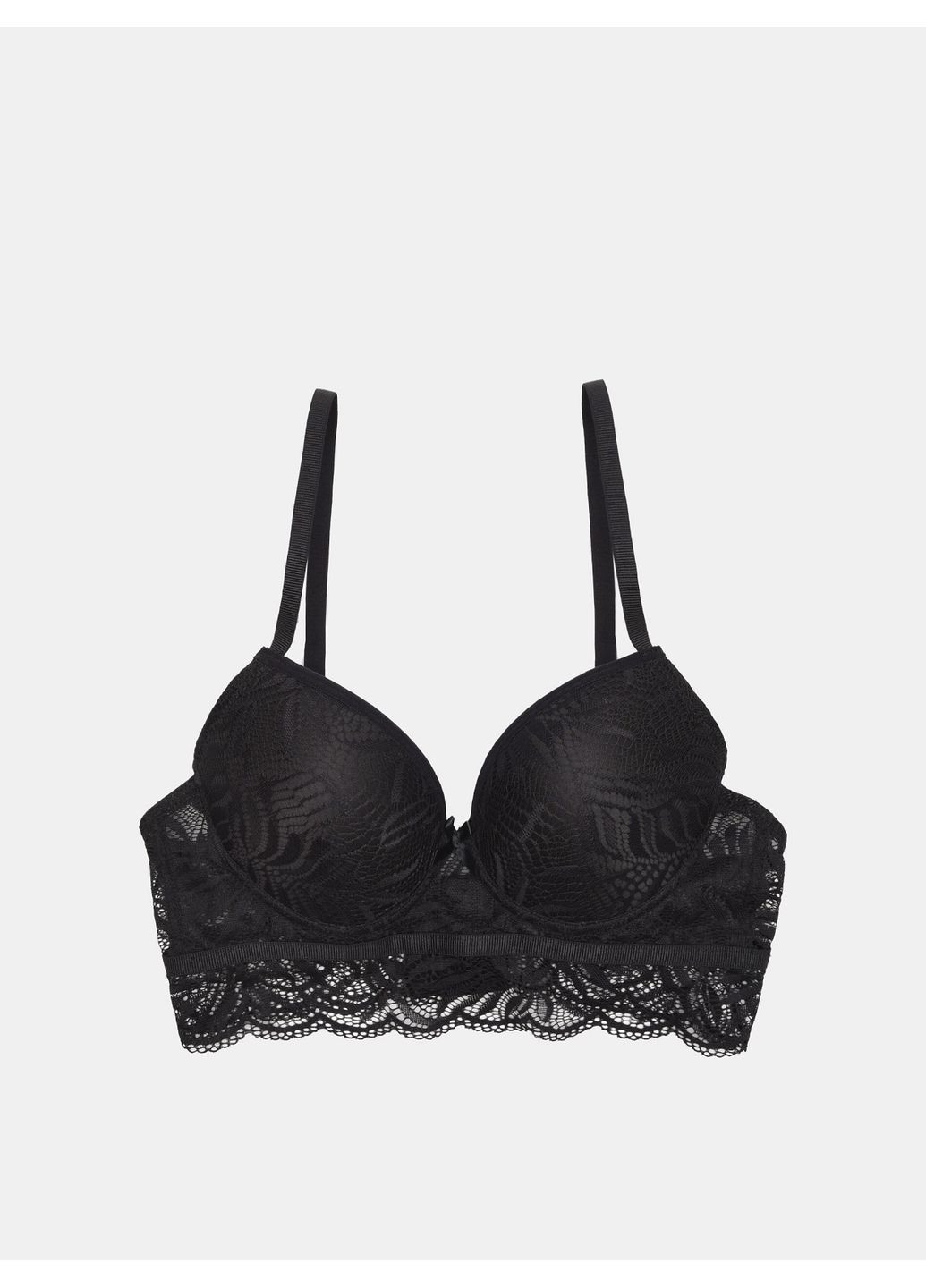 Чёрный бюстгальтер Sinsay