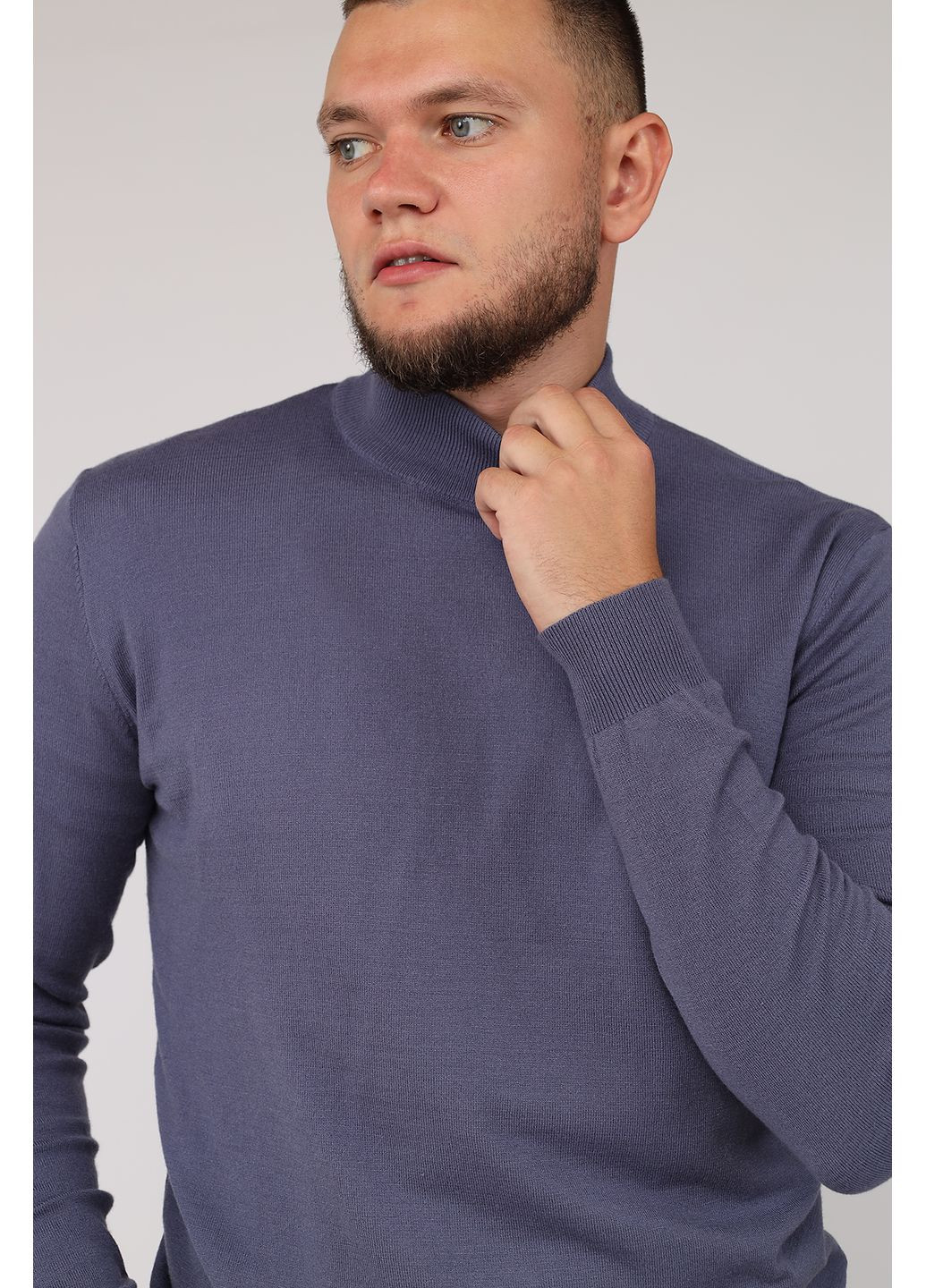 Мужской гольф цвет синий ЦБ-00275939 Yuki (352539224)