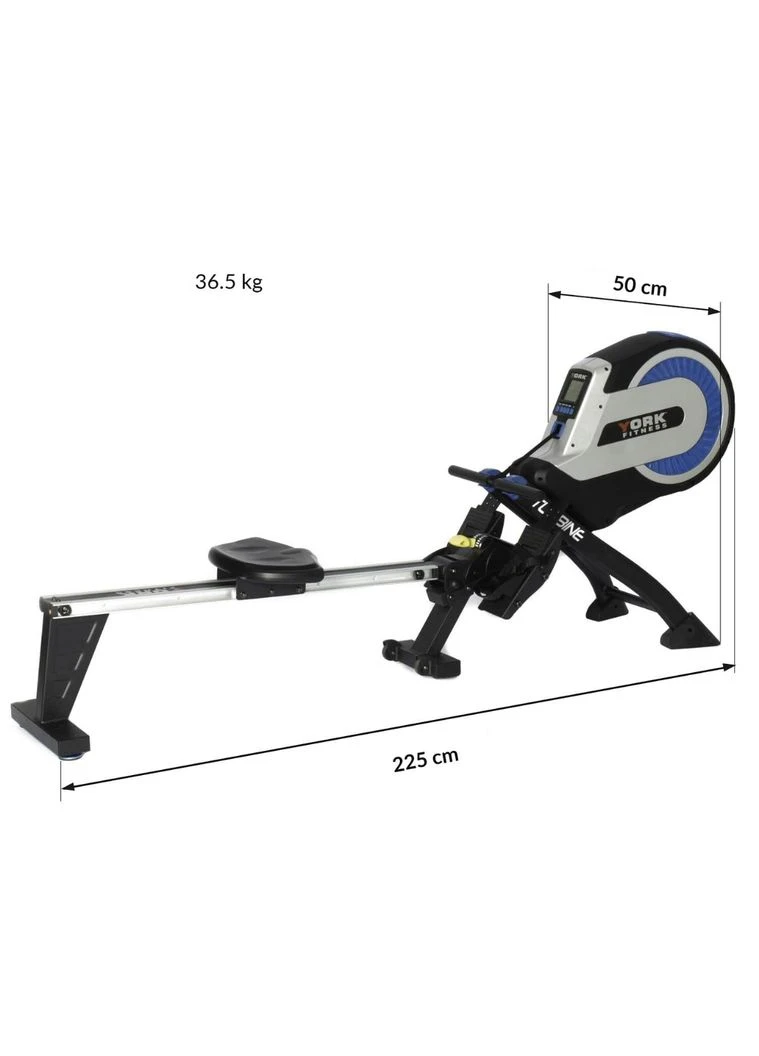 Гребний тренажер аеромагнітний Turbine York Fitness (301865794)