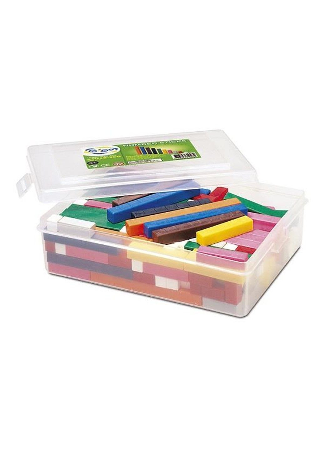 Набір для рахування Палички Кюїзенера 250 шт. (1028-250R) Gigo (331174367)