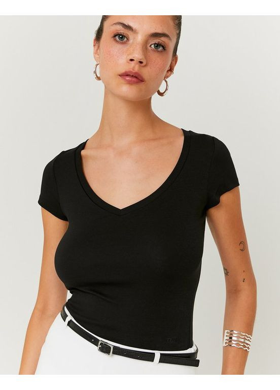 Футболка женская летняя с рисунком Tally Weijl - (354647093)