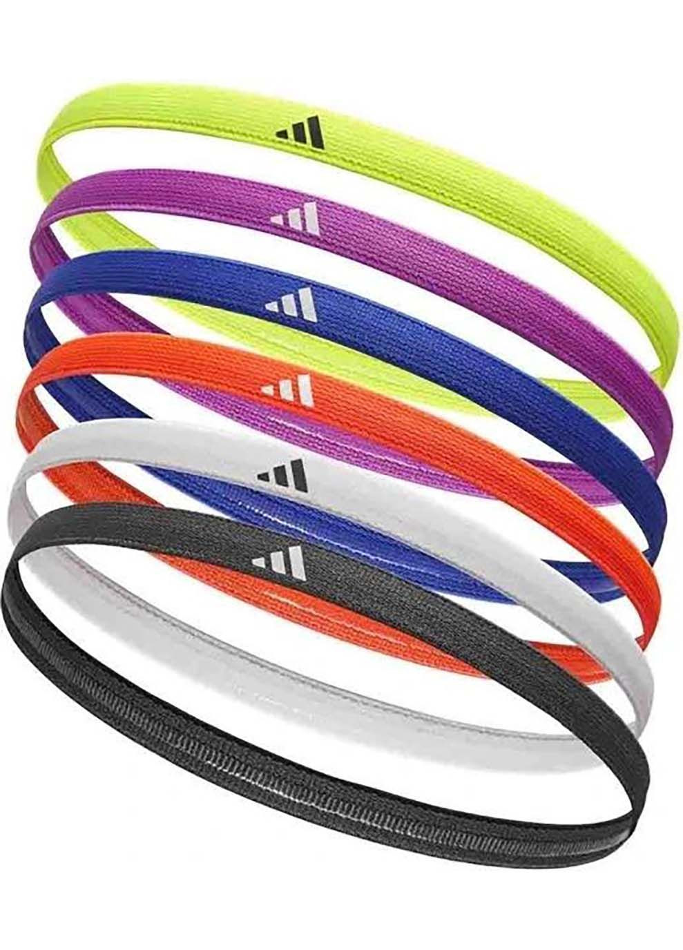 Пов'язки на голову Hairbands 6pk Різнокольоровий adidas (367585435)
