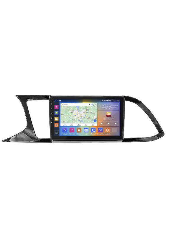 Штатна магнітола 9" для SEAT Leon III 2012-2016 4/64Gb CarPlay 4G Wi-Fi GPS Prime IPS 8 ядер Ciat 4 шт. Lesko (336205604)
