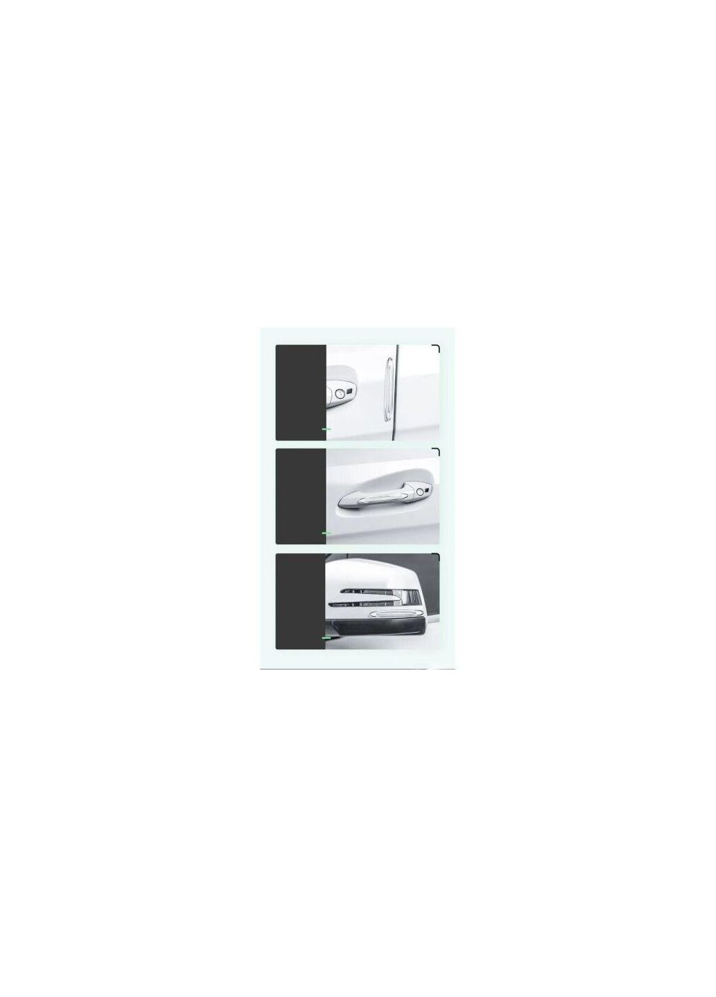 Коплект накладок для защиты дверей авто Airbag Bumper Strip TPU 4pcs (CRFZTA02) Baseus (279827230)