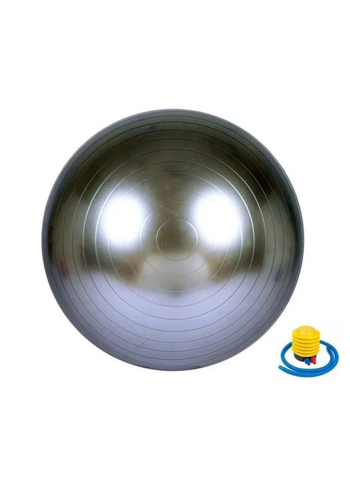 Мяч для фитнеса (фитбол) "HMS" 487-626-3-G с насосом 85 см Newt (317268722)