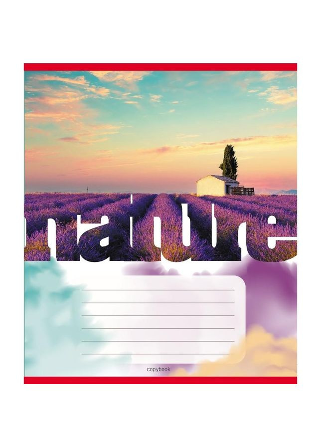 Зошит загальний "Природа" 060-610048K-5 в клітинку, 60 аркушів No Brand (362568860)