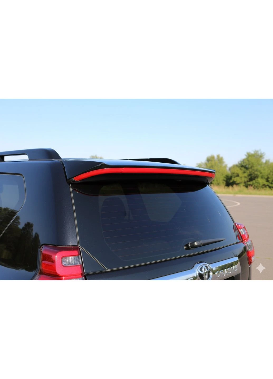 Спойлер с FullLED для Toyota Land Prado 150 2009-2023 гг Cruiser (392729639)