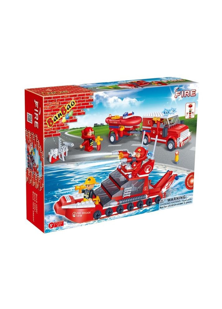 Конструктор Пожарные Команда 8312 Разноцветный shop (6974387594411) Banbao (362976936)